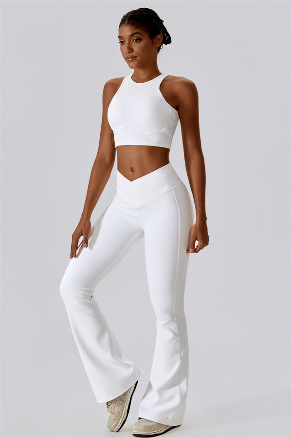 Nora | Sporttop met open rug