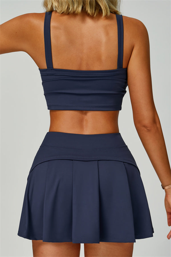 Estelle | Sporttop met Tennisrok 2-Delige Set