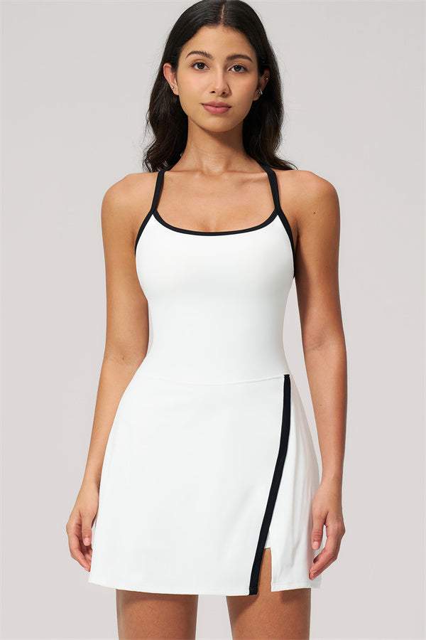 Suzanne | Tennisjurk met Open Rug