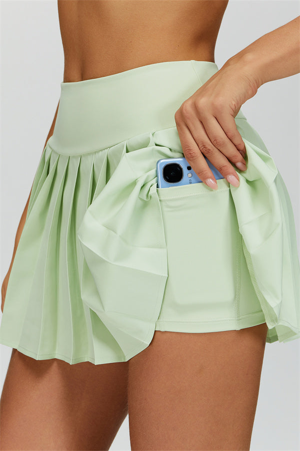 Céleste | Halter Crop Top met Rok 2-Delige Set