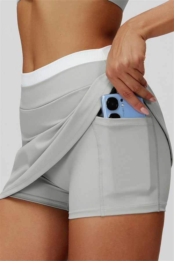 Iris | Crop Top met Rok 2-Delige Set