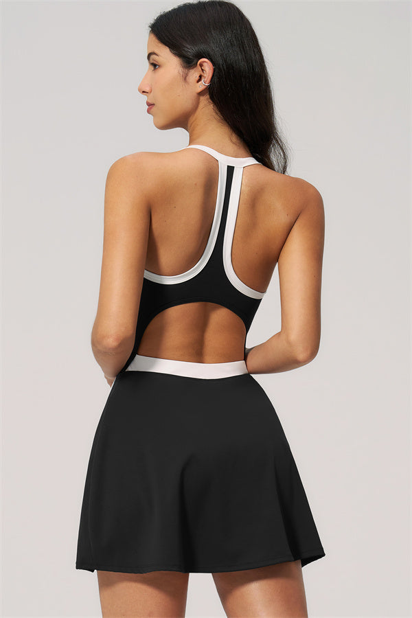 Suzanne | Tennisjurk met Open Rug