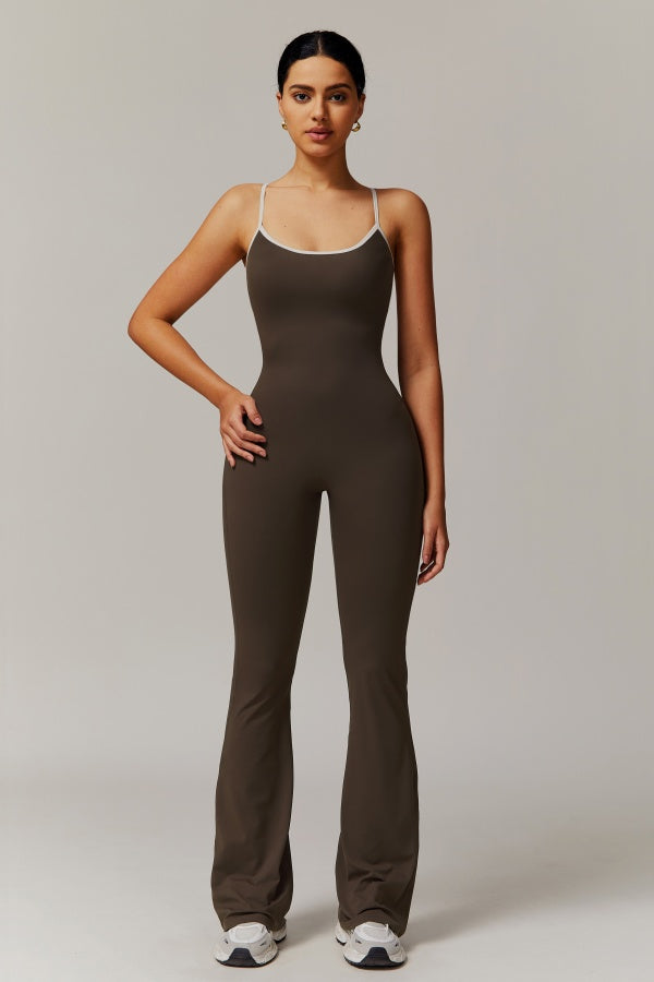 Jill | Sport jumpsuit met open rug