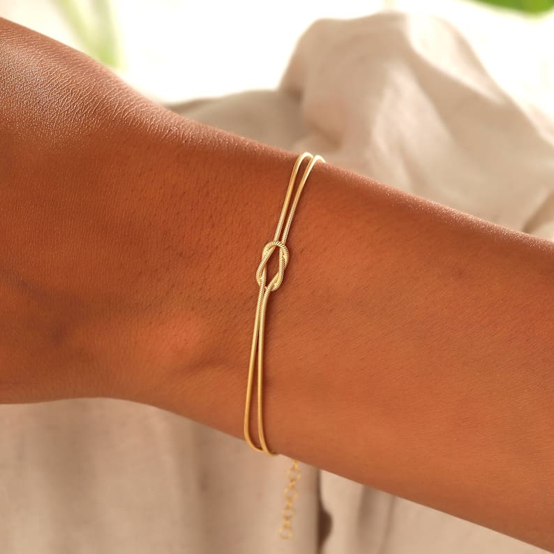 Livia | Liefdesknoop Armband
