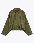 Suki | Oversized Suède Jas