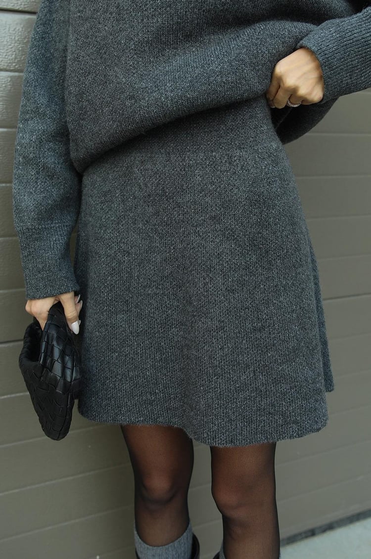 Astrid | Herfstset met rok en trui