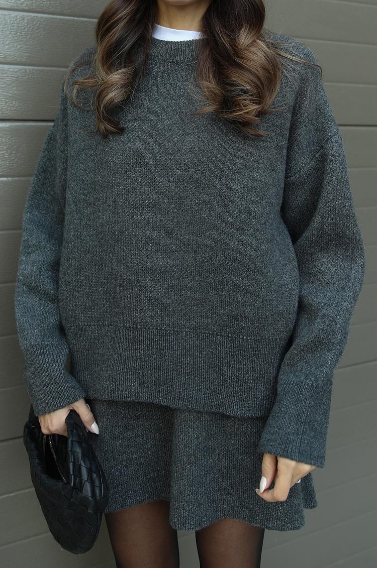 Astrid | Herfstset met rok en trui