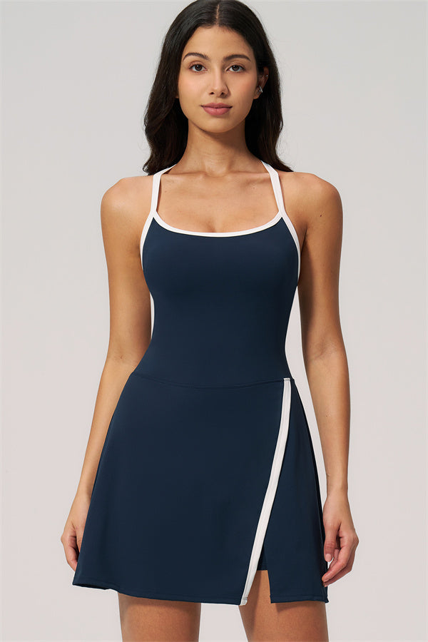 Suzanne | Tennisjurk met Open Rug