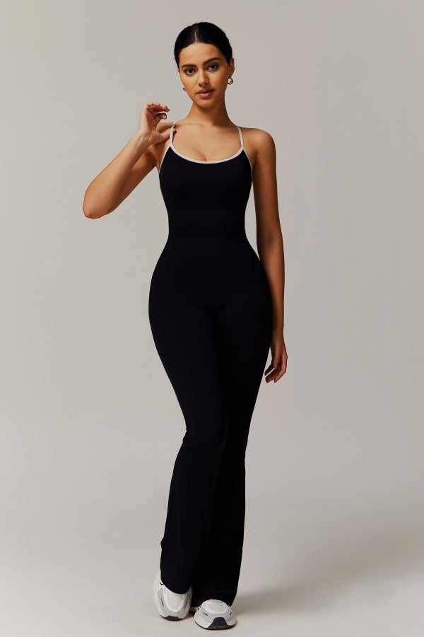 Jill | Sport jumpsuit met open rug