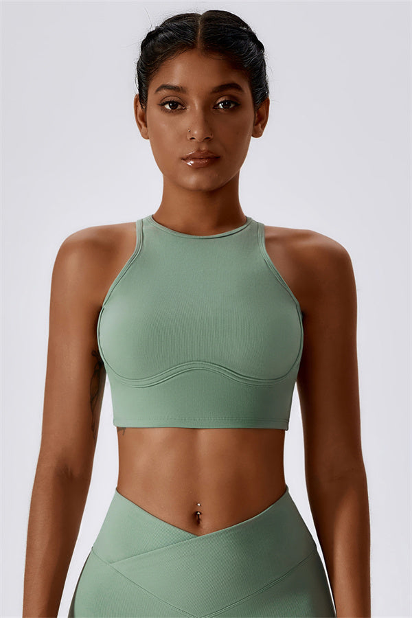 Nora | Sporttop met open rug