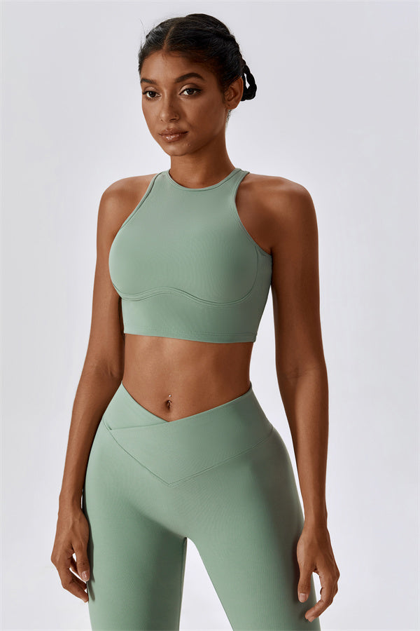 Nora | Sporttop met open rug