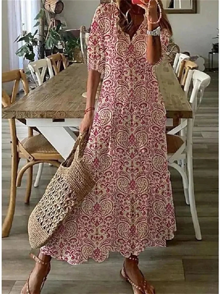 Annemarie | Boho Maxi-Jurk