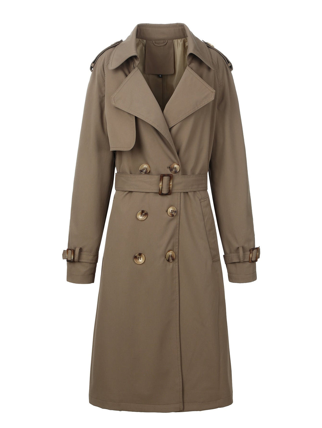Wilhelmina | Trenchcoat Dubbelzijdig met Ceintuur