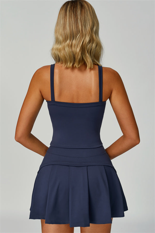 Estelle | Sporttop met Tennisrok 2-Delige Set