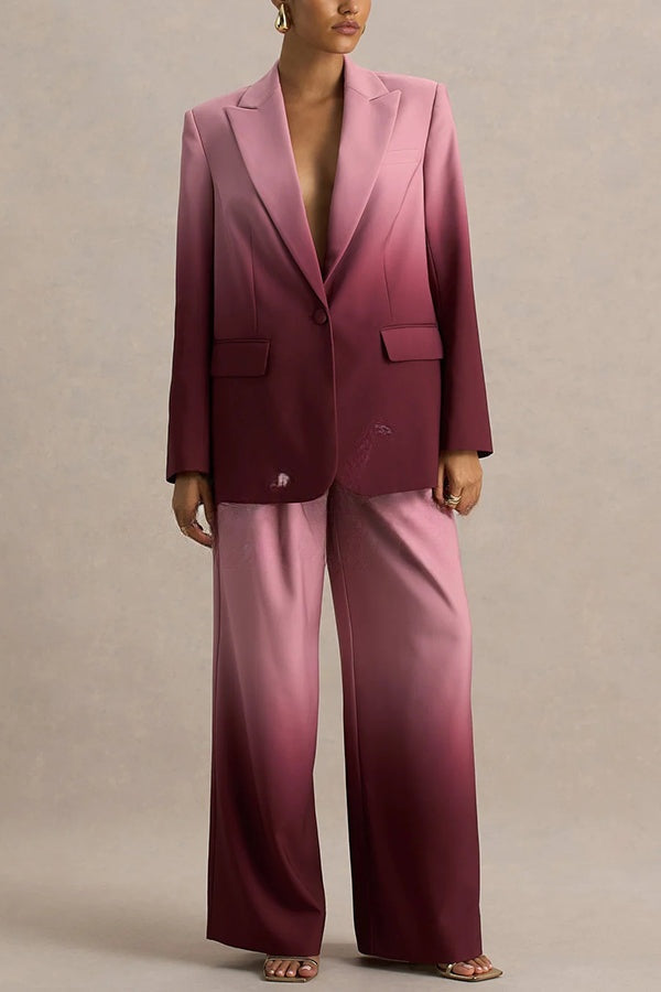 Enya | Ombre Print Blazer