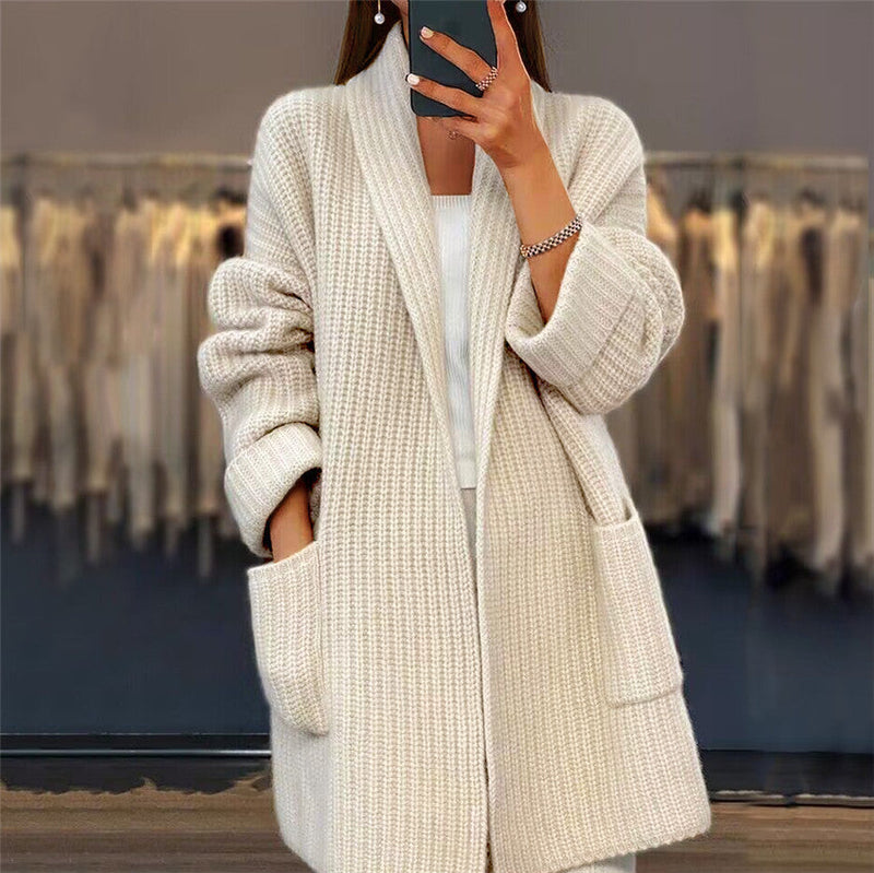 Margaux | Oversized Cardigan met Zakken