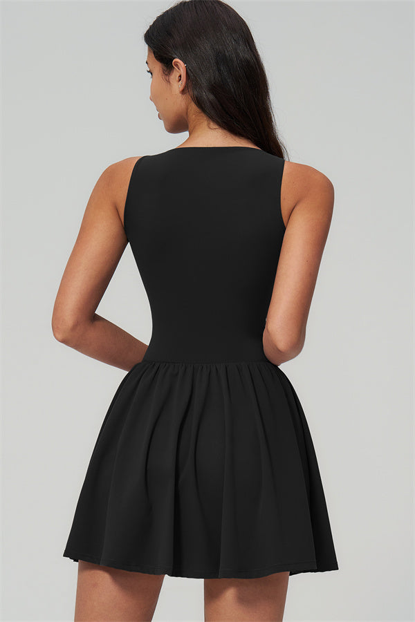 Vivienne | Tennisjurk met V-Hals