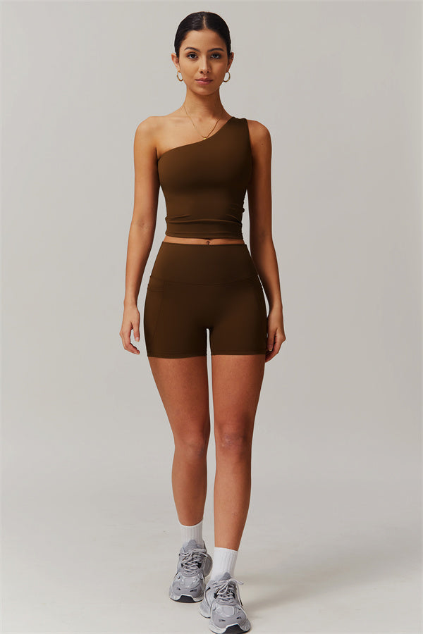 Nola | One-shoulder sporttop