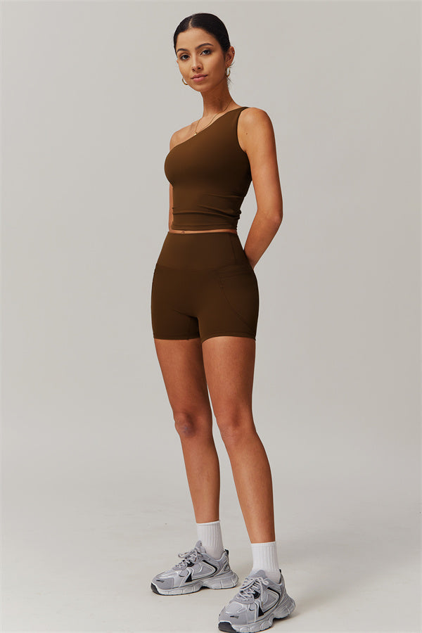 Nola | One-shoulder sporttop
