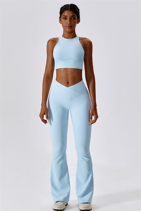 Nora | Sporttop met open rug
