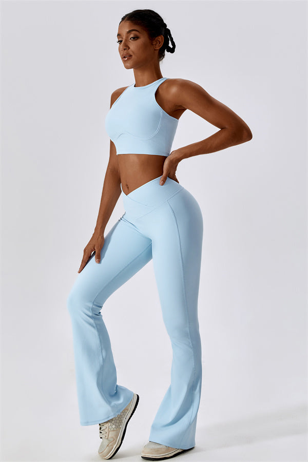 Nora | Sporttop met open rug
