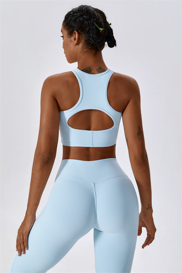 Nora | Sporttop met open rug