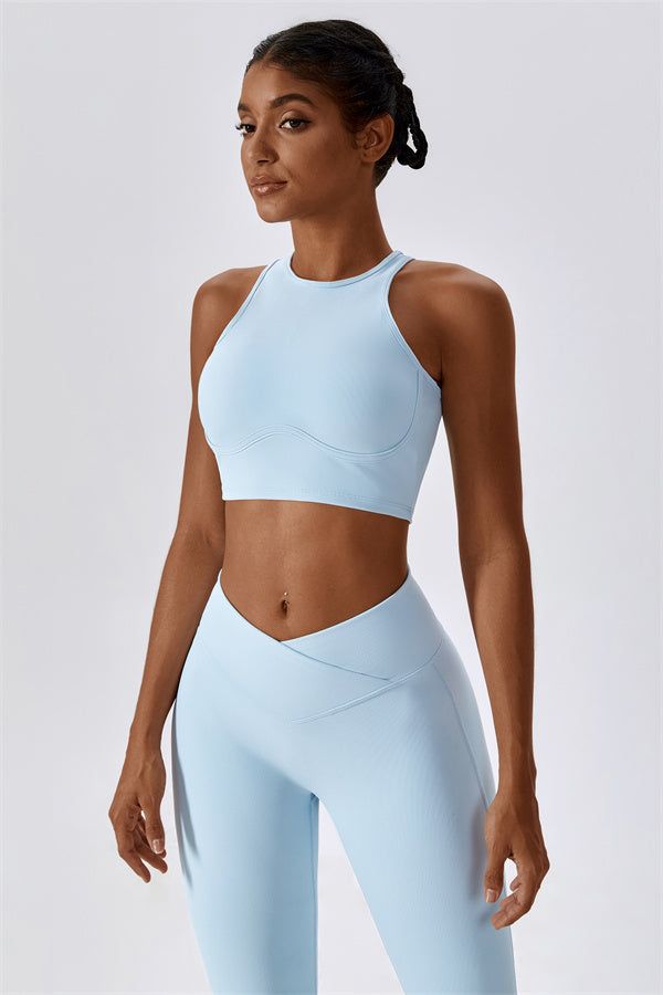 Nora | Sporttop met open rug
