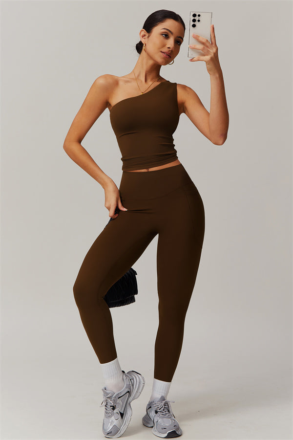 Nola | One-shoulder sporttop