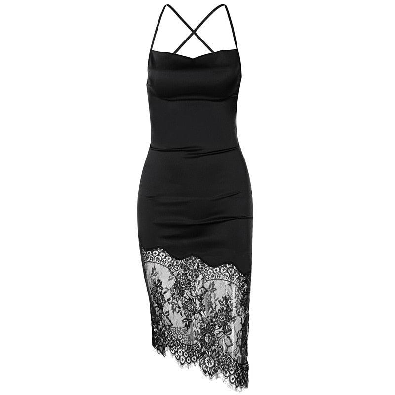 Camilla | Lace-up jurk