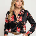 Marisol | Geprinte Blouse met V-Hals