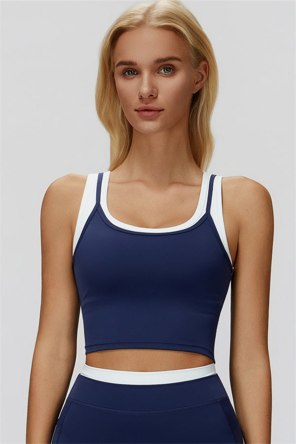Iris | Crop Top met Rok 2-Delige Set