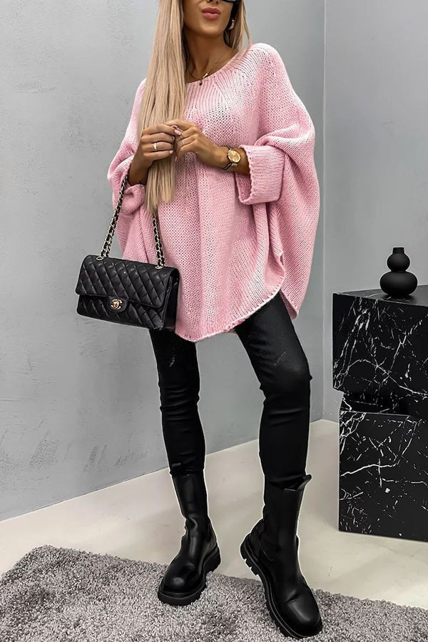 Wietske | Gebreide Poncho Trui