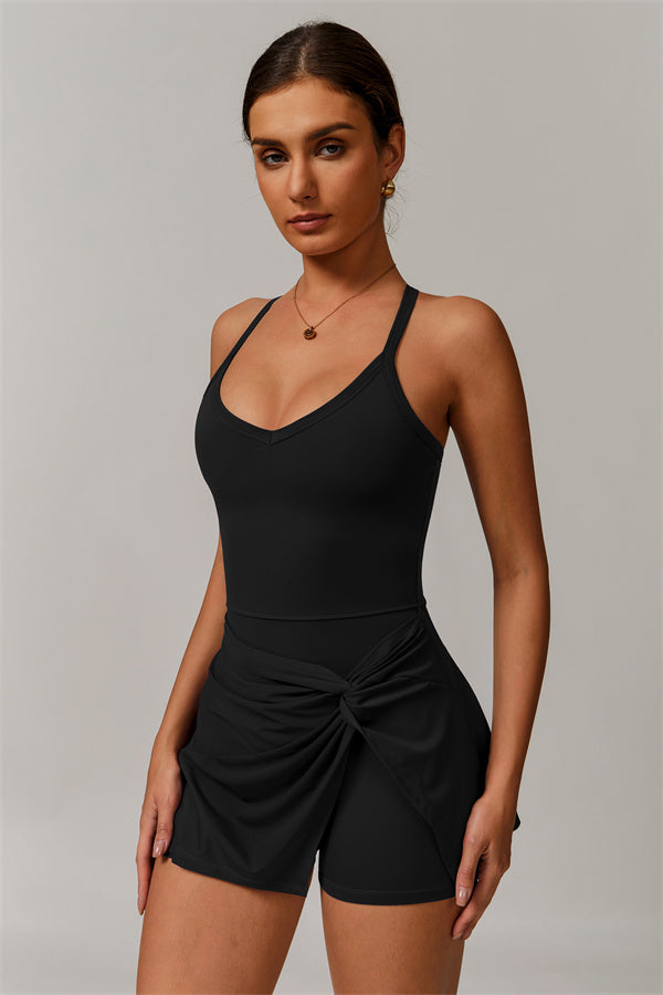 Solène | Tennisjurk met Cross-Twist Rok
