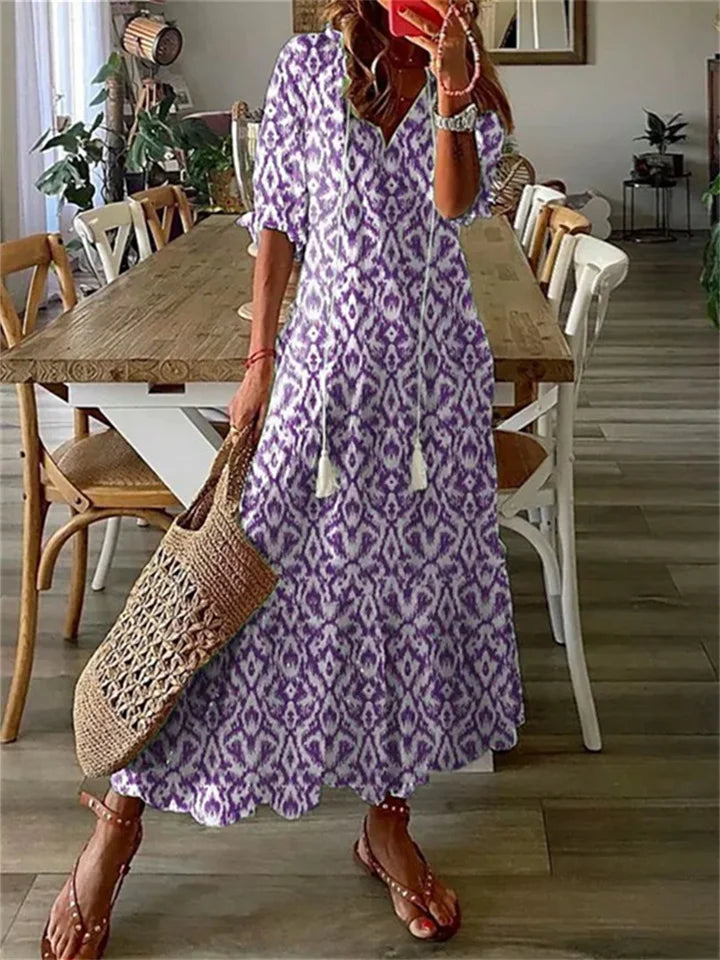 Annemarie | Boho Maxi-Jurk
