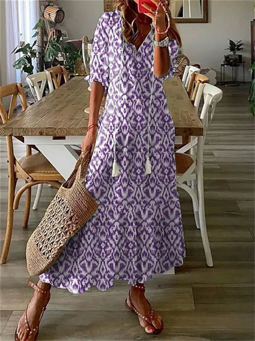 Annemarie | Boho Maxi-Jurk