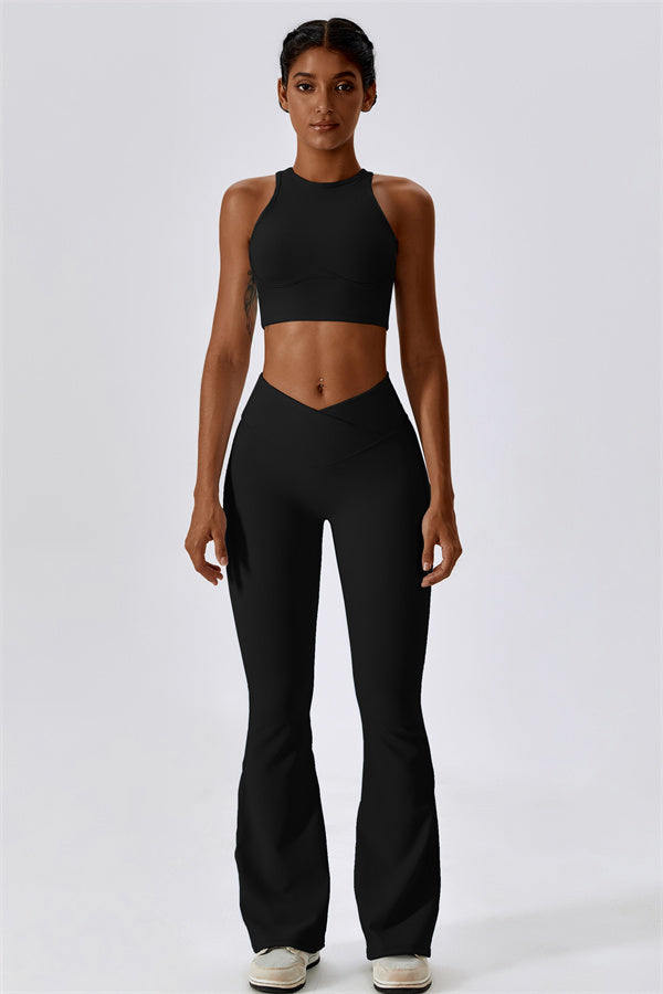 Nora | Sporttop met open rug