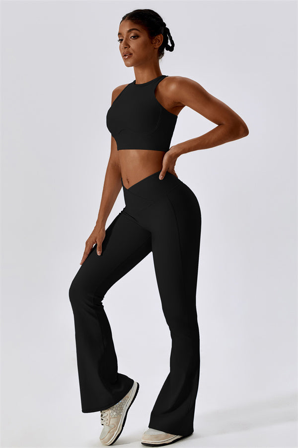 Nora | Sporttop met open rug