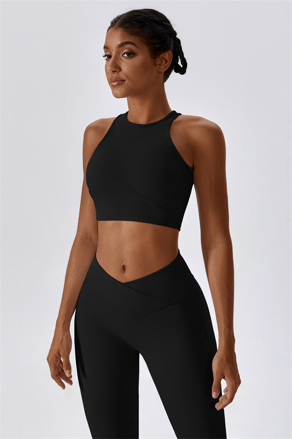 Nora | Sporttop met open rug