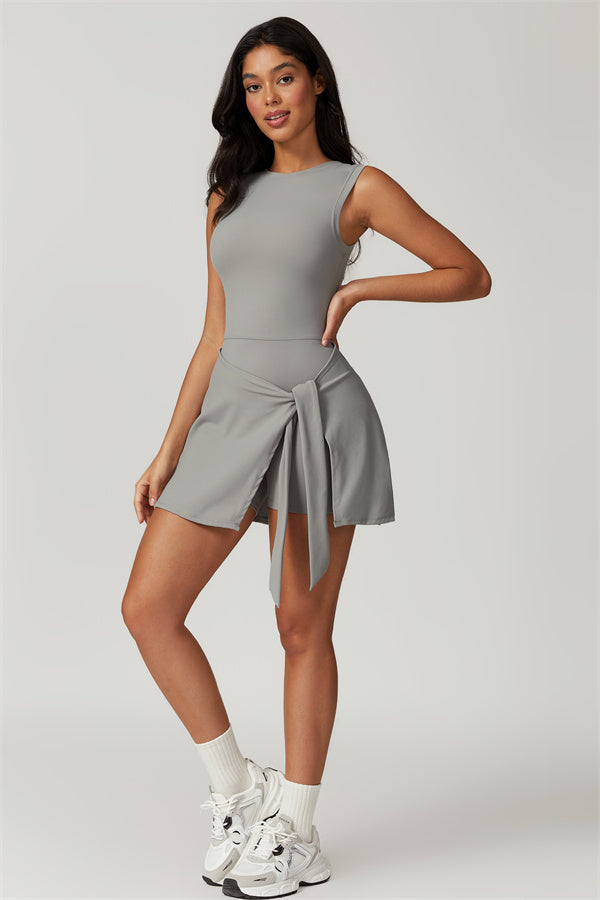 Odette | Tennisjurk met Open Rug