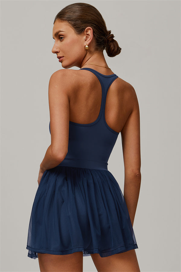 Colette | Tennisjurk met Bubble-Hem