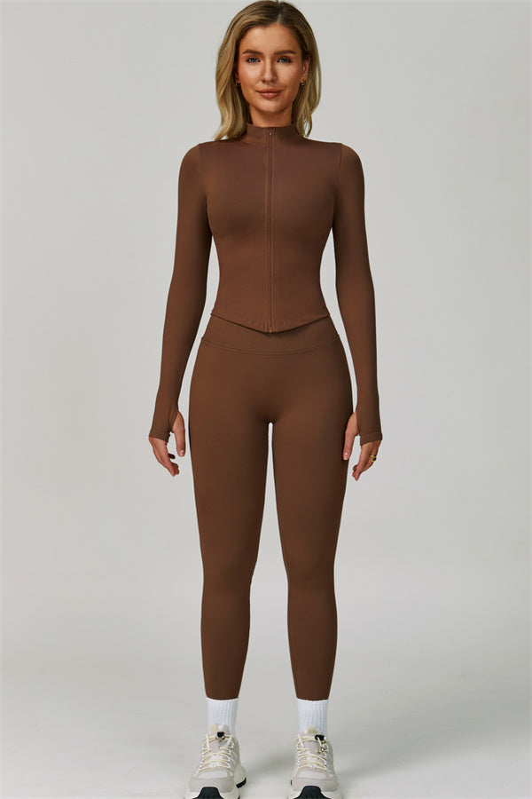 Julia | Tweedelige sportset met sportjack en legging