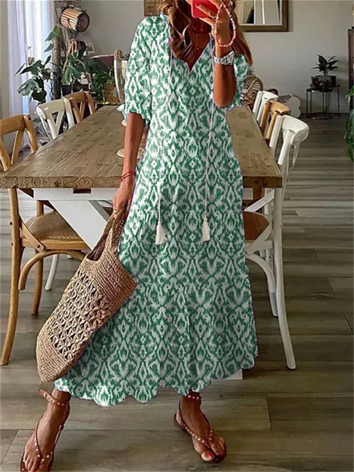 Annemarie | Boho Maxi-Jurk