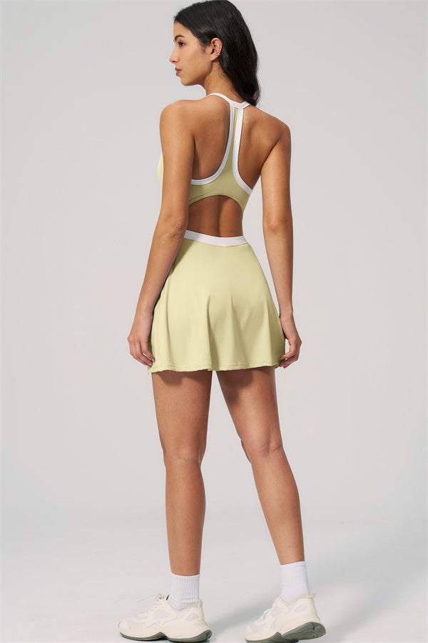 Suzanne | Tennisjurk met Open Rug