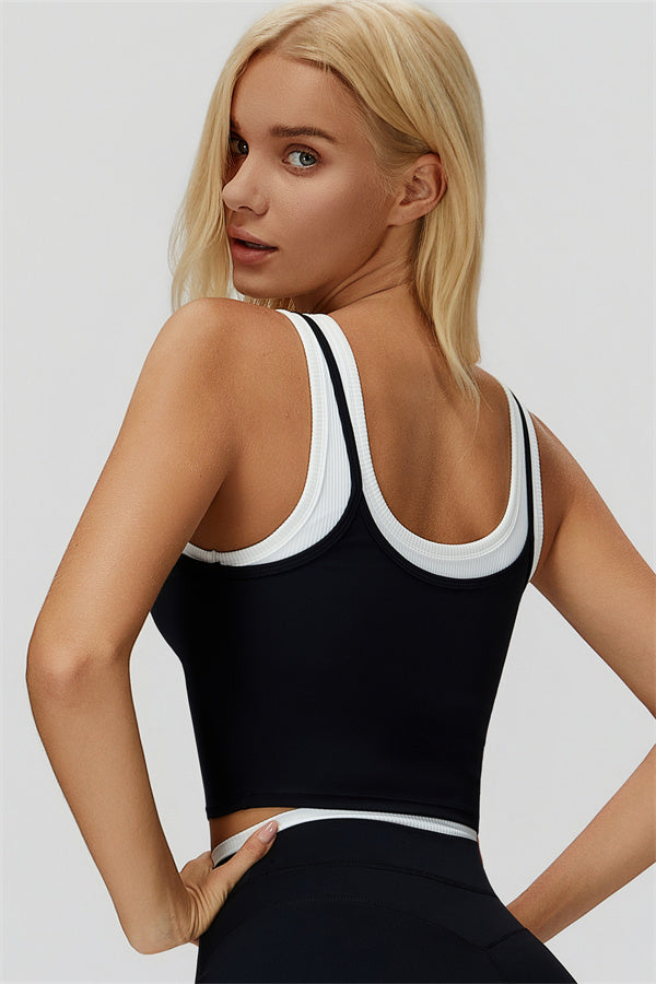 Iris | Crop Top met Rok 2-Delige Set