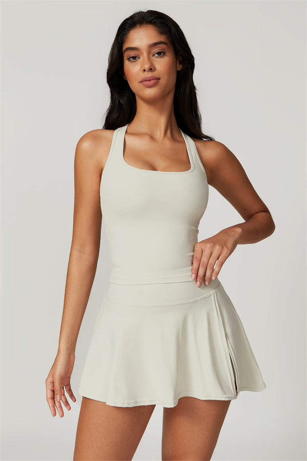 Camille | Crop Top met Tennisrok 2-Delige Set