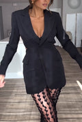 Keira | Backless Blazer met Revers