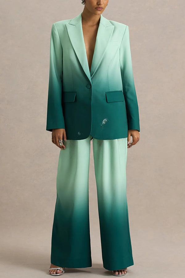 Enya | Ombre Print Blazer
