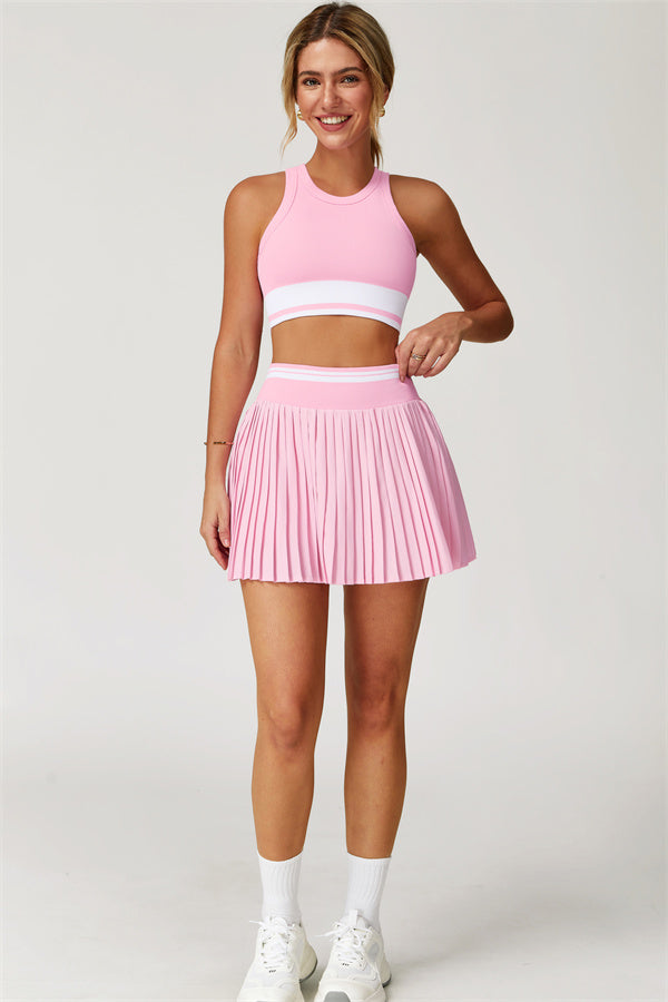 Louise | Tennisrok met Accordeonplooien