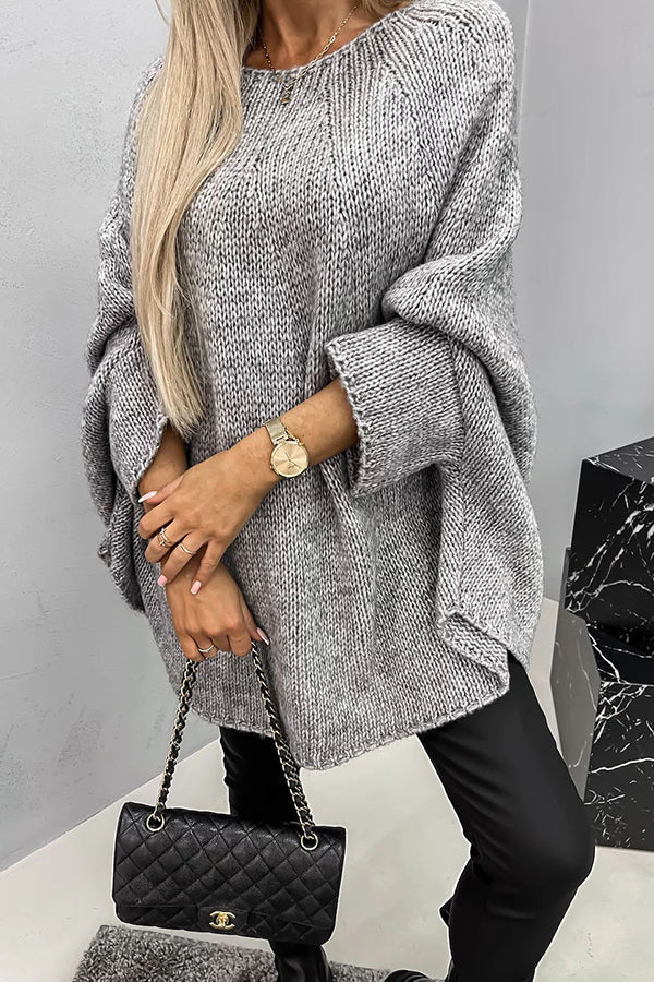 Wietske | Gebreide Poncho Trui