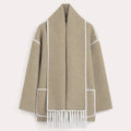 Odile | Lange Cardigan met Sjaal